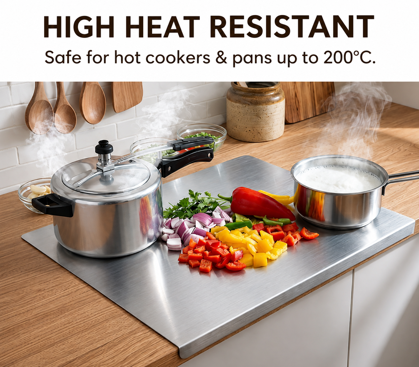 Premium Stainless Steel Cutting Board
